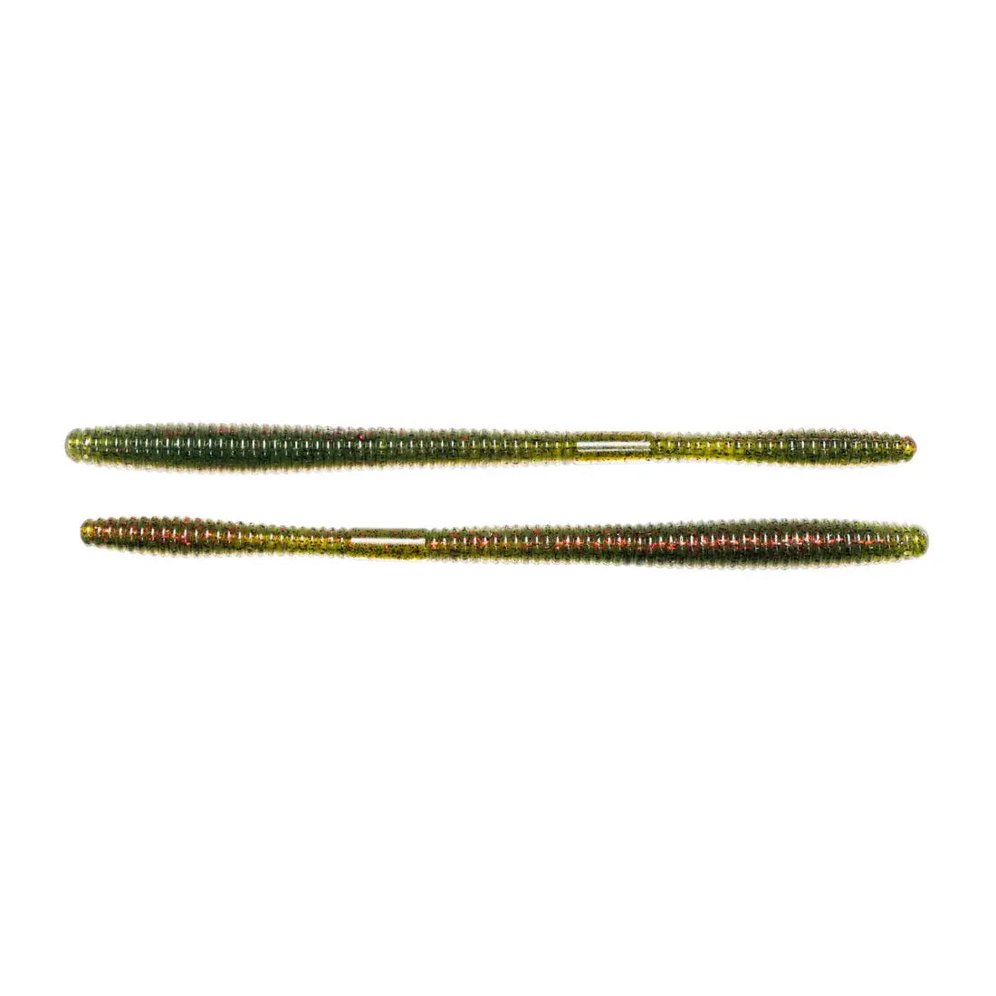 Naluca Soft Live Target Straight Worm 14cm/14g Green/Red 10buc/Pl