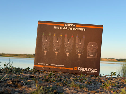 Set Avertizori Prologic Bat Plus Bite Alarm Set 4 senzori + 1 stație R/G/B/Y - Multicolor