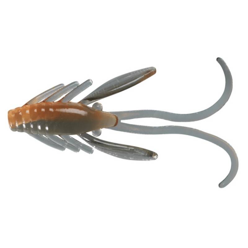 Naluca soft berkley xx power nymph berkley 2,5cm smoke orange 12buc/pl