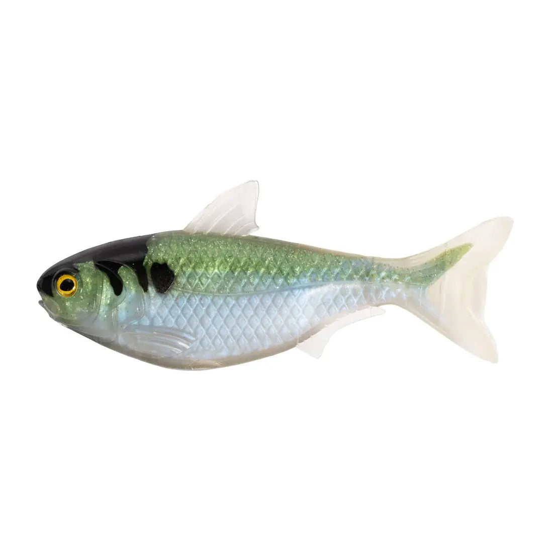 Naluca Soft Live Target Shad Unrigged 14cm/14g Blue/Green 2buc/Pl