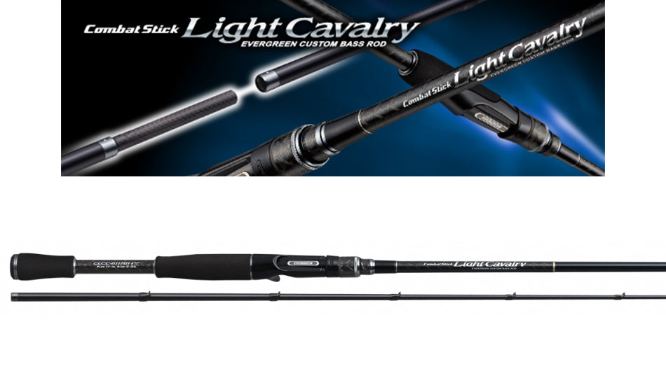 Lanseta Casting EVERGREEN EVERGREEN LIGHT CAVARLY CLCC-611MH BAITCAST 211cm 7-28gr