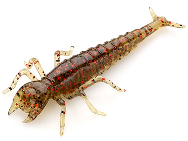 FishUp Diving Bug 5cm #045 Green Pumpkin Red & Black