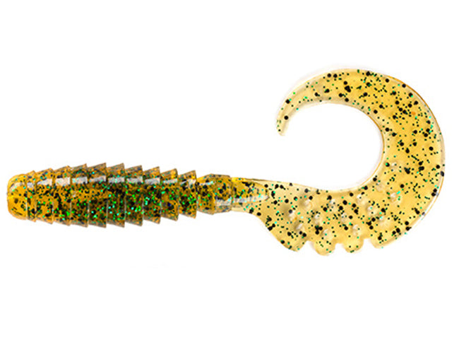 FishUp Fancy Grub 6.3cm #036 Caramel Green & Black