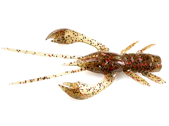 FishUp Real Craw 5cm #045 Green Pumpkin Red and Black