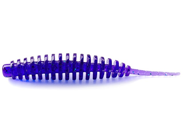 FishUp Tanta 3.8cm #060 Dark Violet Peacock & Silver