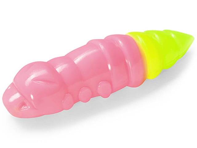 FishUp Trout Series Pupa Cheese 3.8cm #133 Bubble Gum Hot Chartreuse