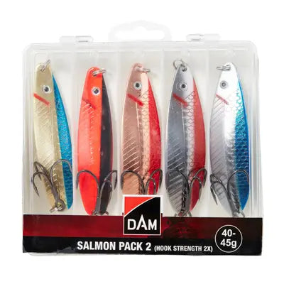 Lingurita Rotativa Dam Salmon Pack 2 Inc. Box 40-45g