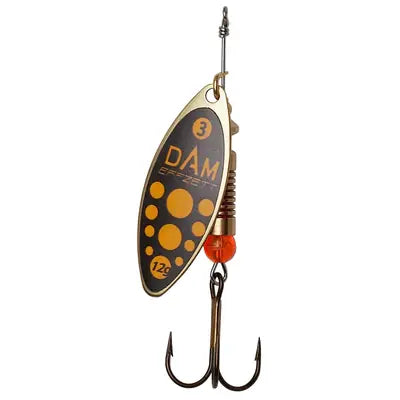 Lingurita Rotativa Dam Predator Spinner 0 3g Sinking Blacky