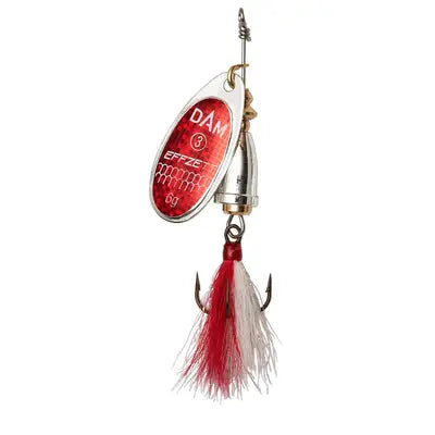 Lingurita Rotativa Dam Executor Dressed Spinner 4 8g S Rf Red
