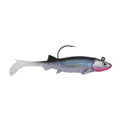 Naluci Soft Berkley Pbmnt18-Svsm Pb Mnottr 1/8oz Silver Smlt