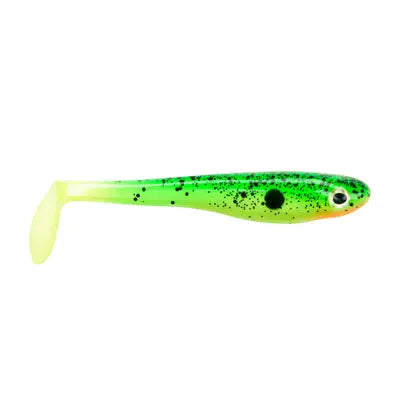 Naluci Soft Berkley Hollow Belly Hot Firetiger 5in