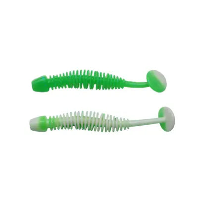 Naluci Soft Berkley Pwrbt Pwr Leech 60mmsprng Grn/White