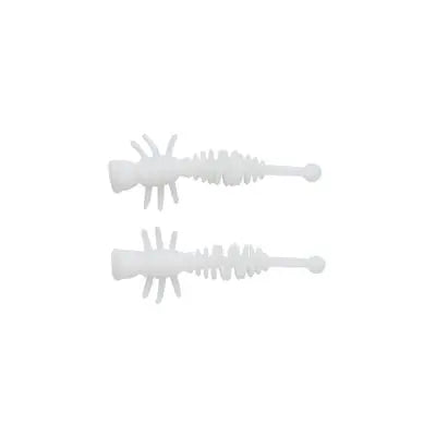 Naluci Soft Berkley Pwrbt Pwr Larvae 40mm Milky White