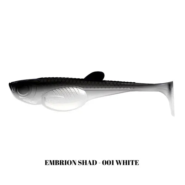 Naluca Soft Libra Embrion Shad 15cm : Culoare - 001