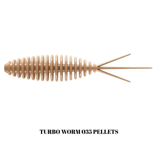 Naluca Soft Libra Turbo Worm Mini 35mm, 0.34g, 15 Buc : Culoare - 035