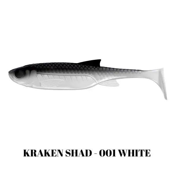 Naluca Soft Libra Kraken Shad 10cm : Culoare - 001