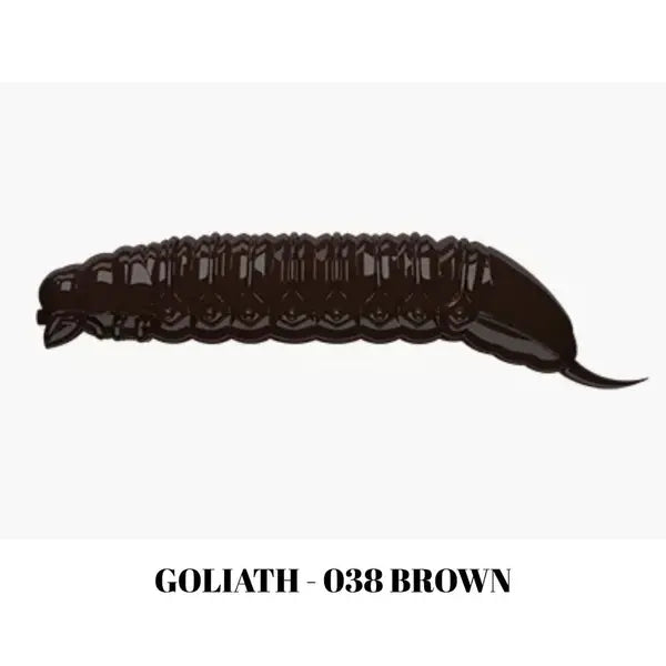Naluca Soft Libra Goliath 3,5cm, 1.05g, 12 Buc : Culoare - 038 Brown