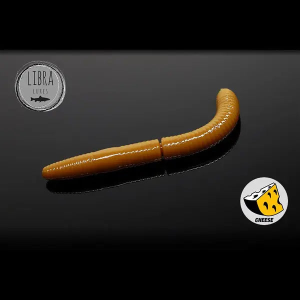 Naluca Soft Naluca Pastrav Fatty D'worm Tournament 55mm *(12) Libra Lures : Culoare - 036 Coffee Milk