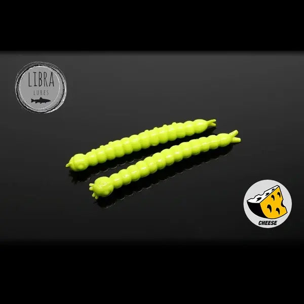 Naluca Soft Naluca Pastrav Libra Worm Slight 3.8cm : Culoare - 027 Apple Green
