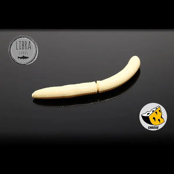 Naluca Soft Naluca Pastrav Fatty D' Worm 7,5cm Libra Lures : Culoare - 005 Cheese