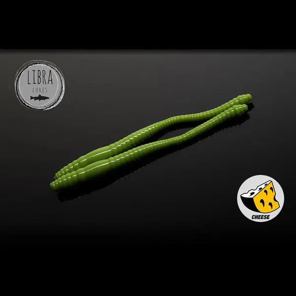 Naluca Soft Naluca Pastrav Dying Worm 8cm Libra Lures : Culoare - 031 Olive