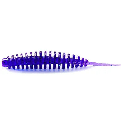 Fishup Tanta 3.3cm #060 Dark Violet Peacock And Silver