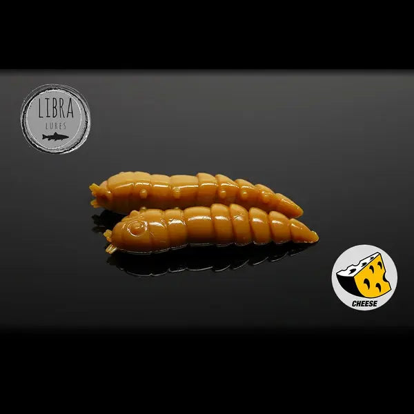 Naluca Soft Naluca Pastrav Kukolka Worm 4.2cm Libra Lures : Culoare - 036 Coffee Milk