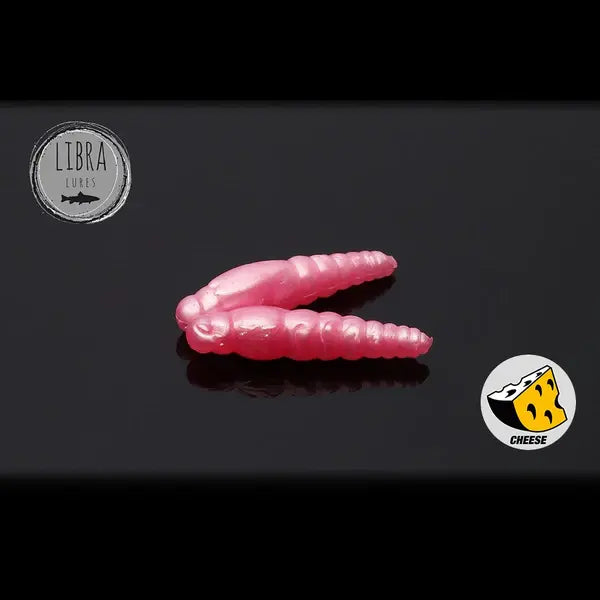 Naluca Soft Naluca Pastrav Largo Slim Worm 2.8cm Libra Lures : Culoare - 018 Pink Pearl