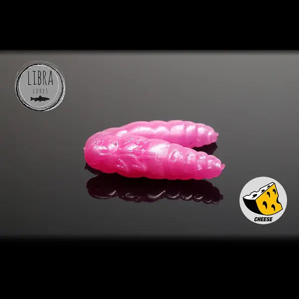 Naluca Soft Naluca Pastrav Largo Worm 3.5cm Libra Lures : Culoare - 018 Pink Pearl