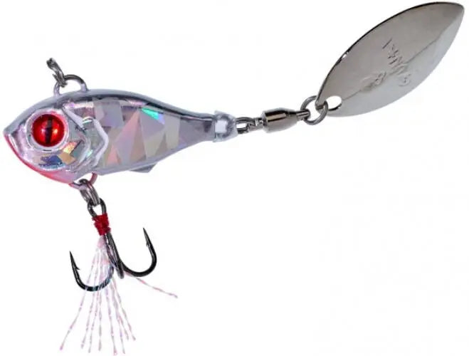 Sensas Vobler Gunki Shocker Vib 14 White Holo