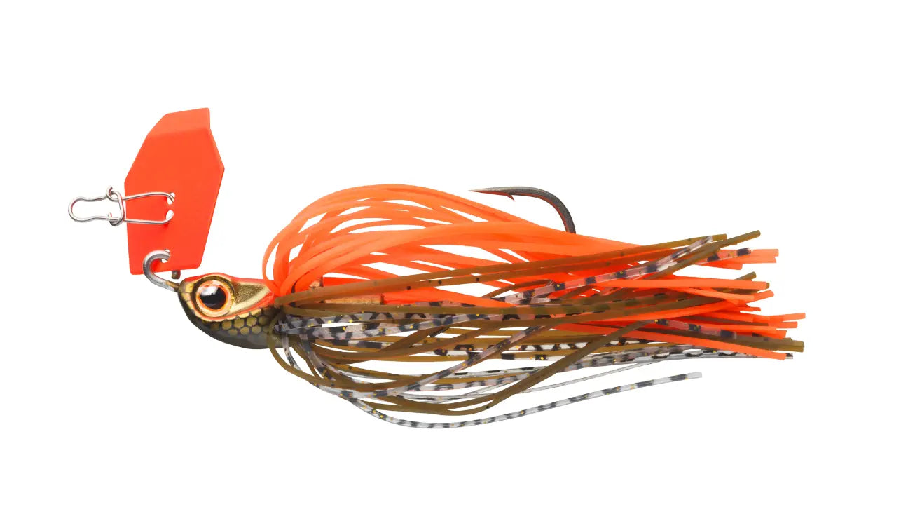 Daiwa Micro Bladed Jig 1/0 8g Muddy Orange