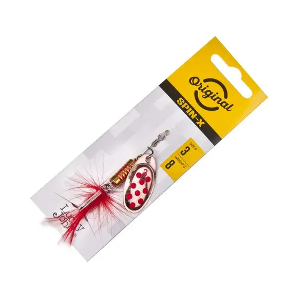 Lingurita Rotativa Rotativa Lucky John Spin X Round Nr.3 - 8gr : Culoare - Cr