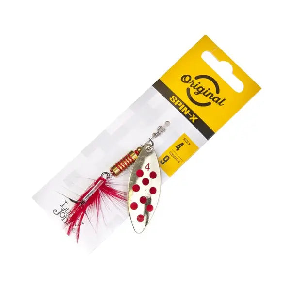 Lingurita Rotativa Rotativa Lucky John Spin X Long Nr.4 - 9gr : Culoare - Gr