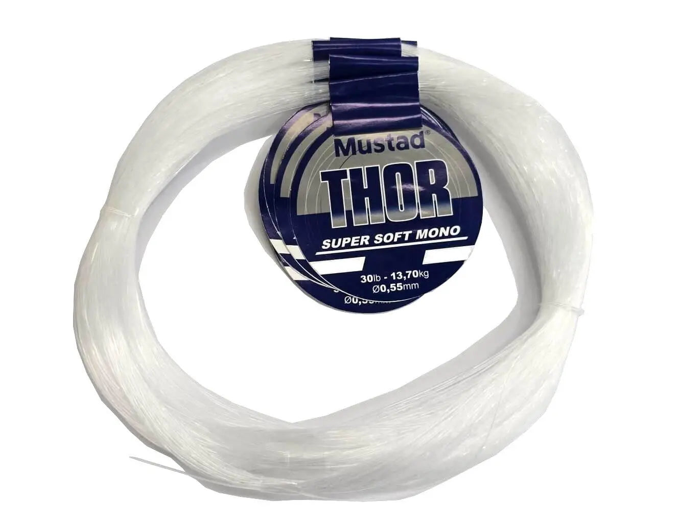 Fir Monofilamnet Mustad Fir Thor Super Soft Mono Clear 045mm/9,0kg/100m