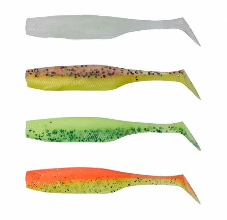 Sensas Soft Bait Gunki Peps Dark Water Kit Ii 9cm 4buc/Pl