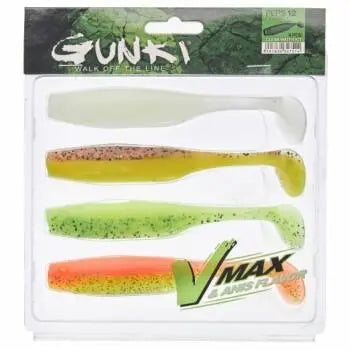 Sensas Soft Bait Gunki Peps Dark Water Kit Ii 7cm 4buc/Pl