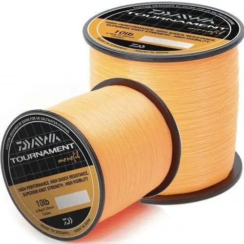 Fir Monofilament Daiwa Tournament Fluo Orange 031mm.5,44kg.1320m