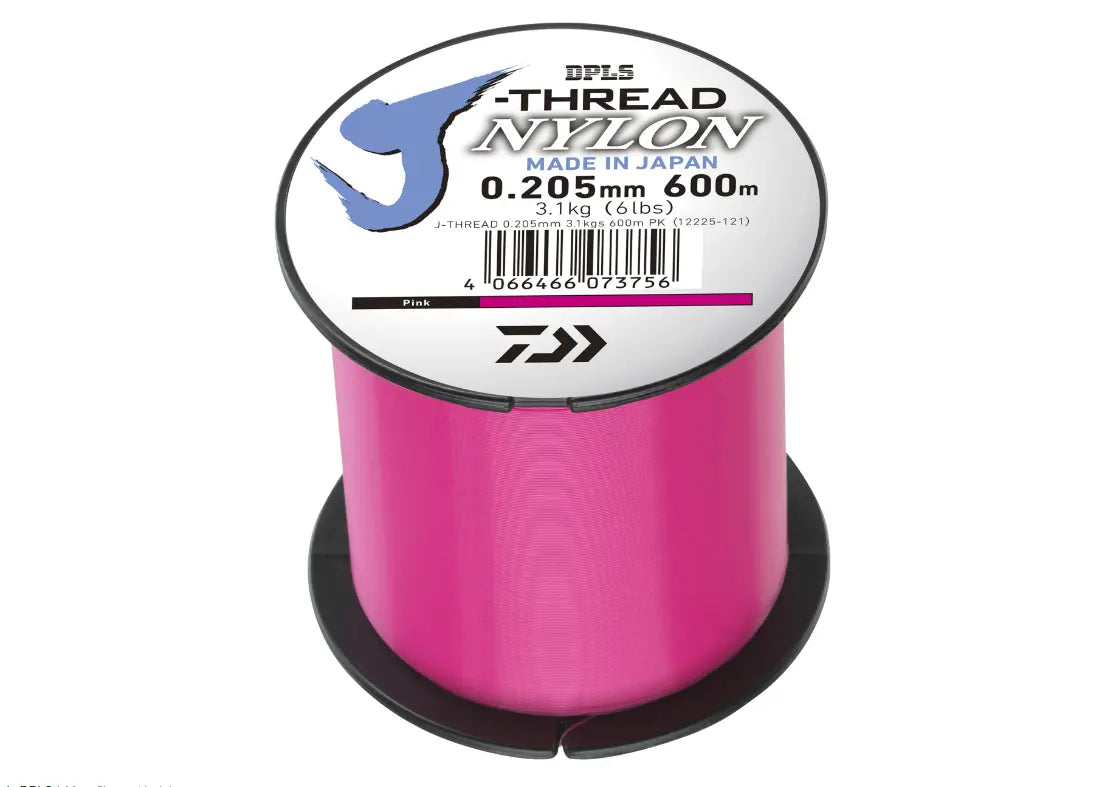 Fir Monofilament Daiwa J-Threads 235mm/4,10kg/600m Pink