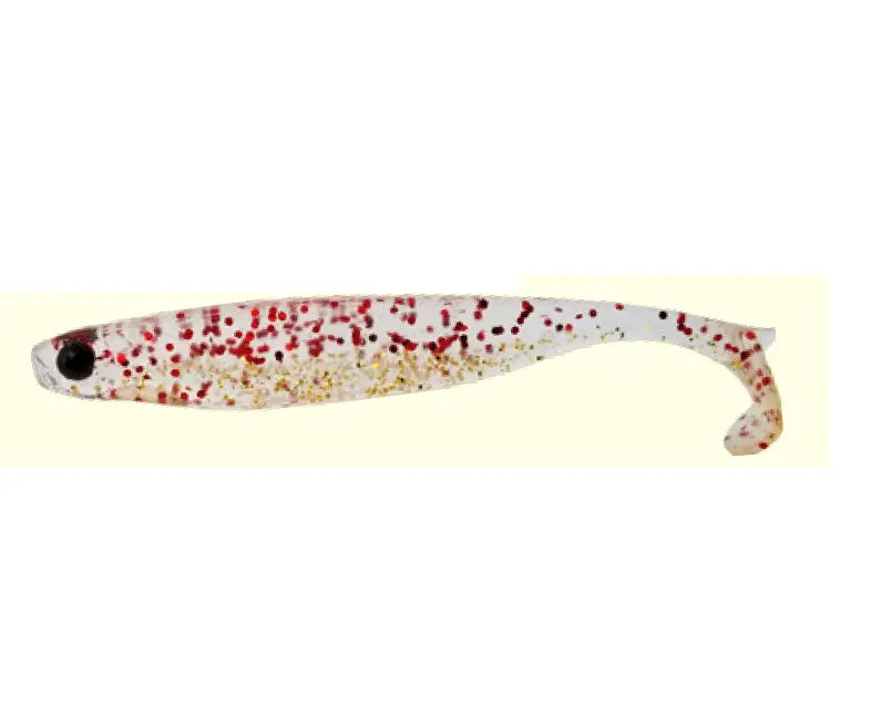 Mustad Shad Mezashi Z Minnow 7,6cm Red Gold Glitter
