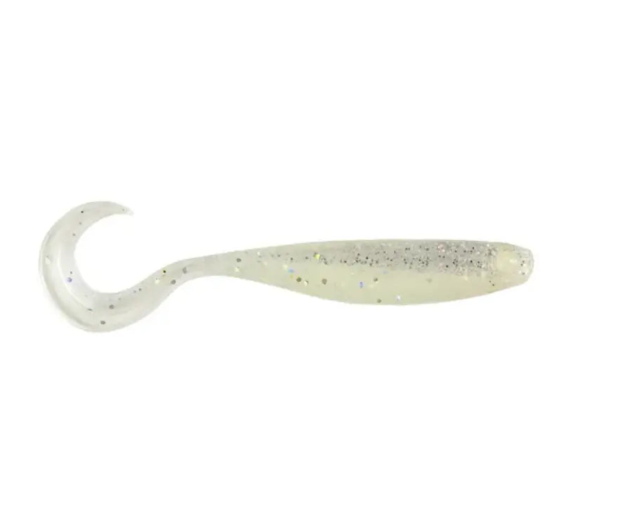 Mustad Shad Mezashi Curly Tail Minnow 9cm Luminous Magic 6buc/Pl