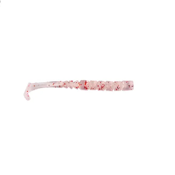 Mustad Naluca Aji Paddle Tail 5cm Uv Clear Red Glitter 12buc/Pl