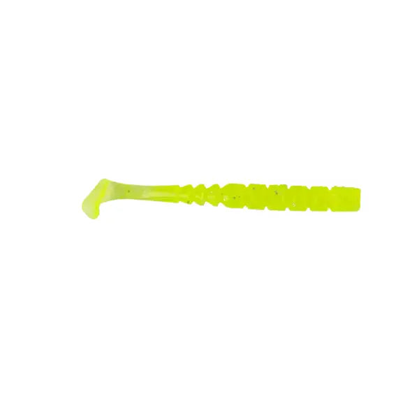 Mustad Naluca Aji Paddle Tail 5cm Clear Chartreus 12buc/Pl