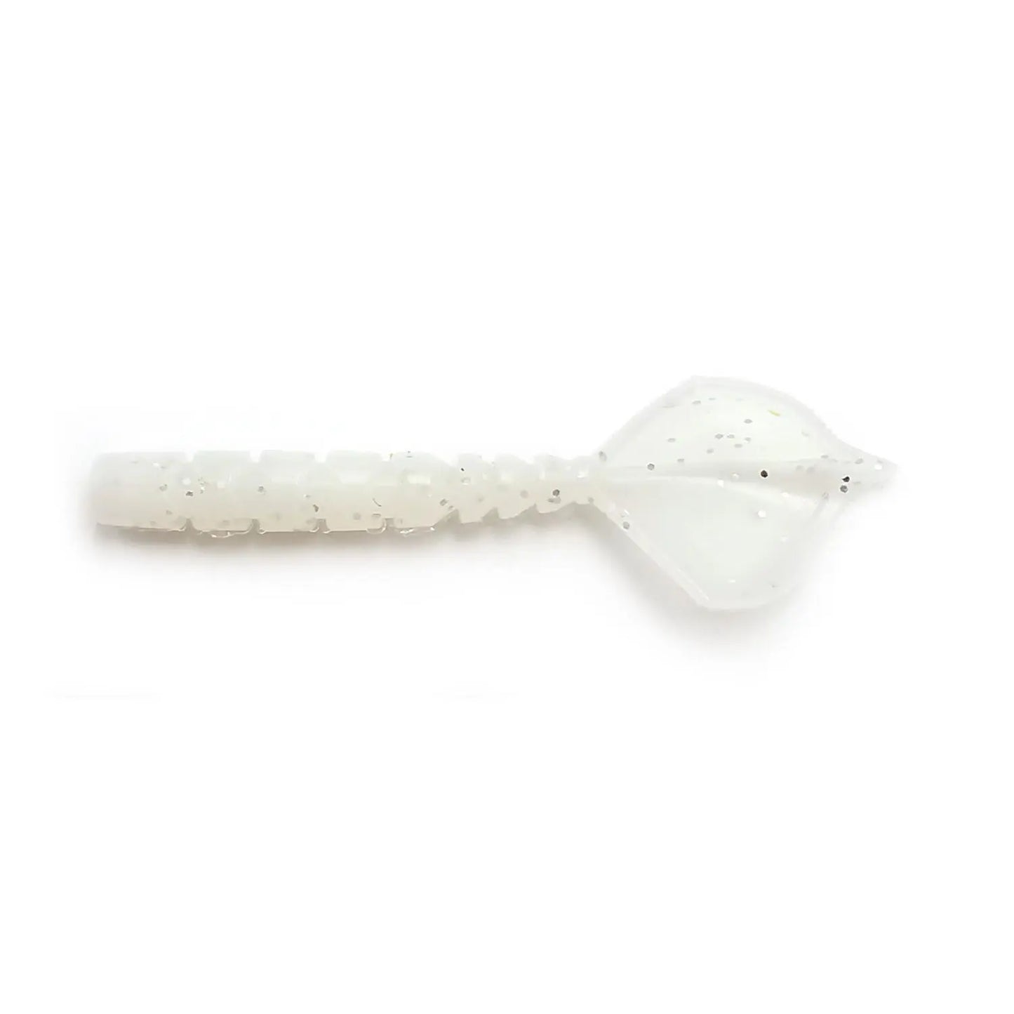 Mustad Naluca Aji Micro Hila 4,3cm White Glow Glitter