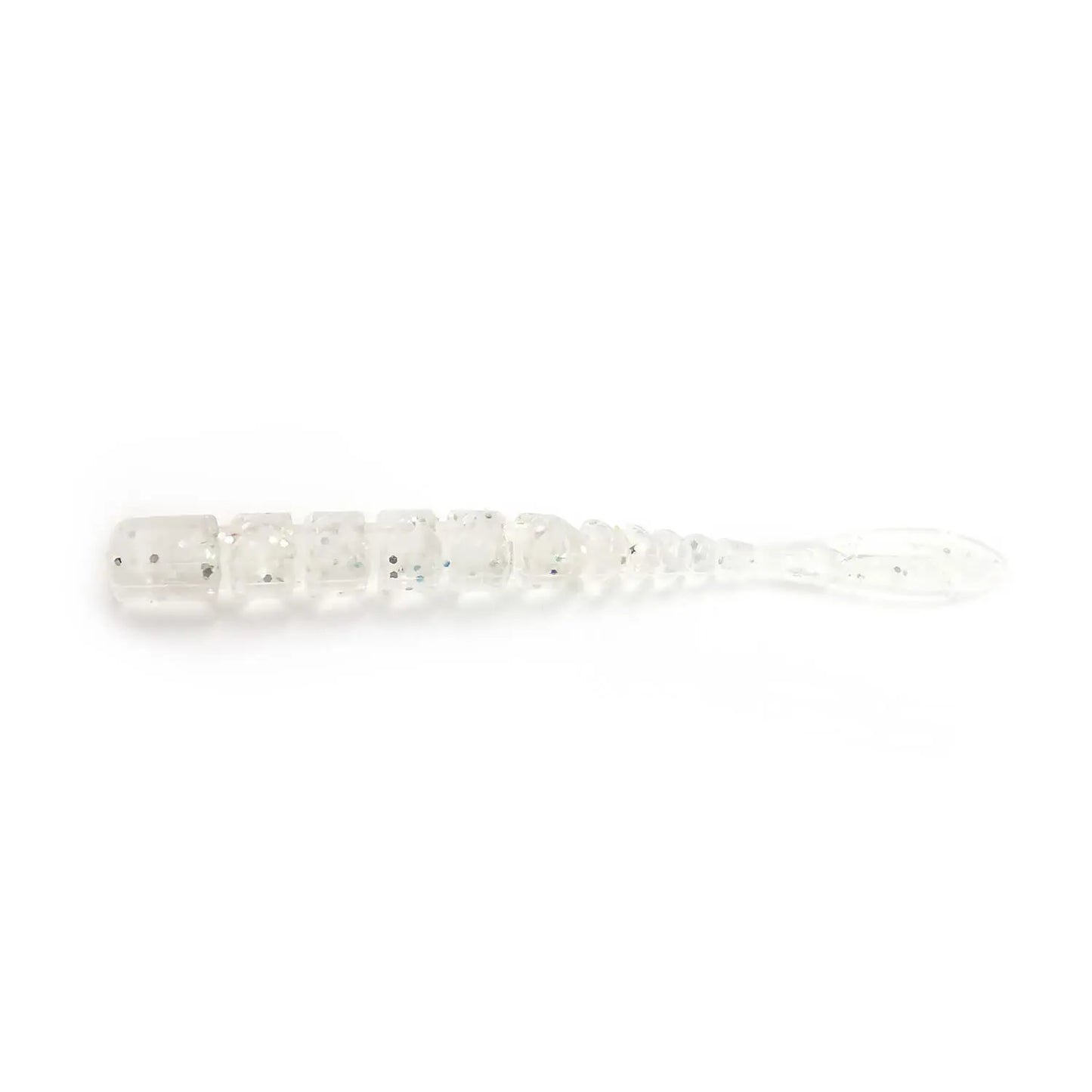 Mustad Naluca Aji Micro Fla 5cm Clear Rainbow Glitter
