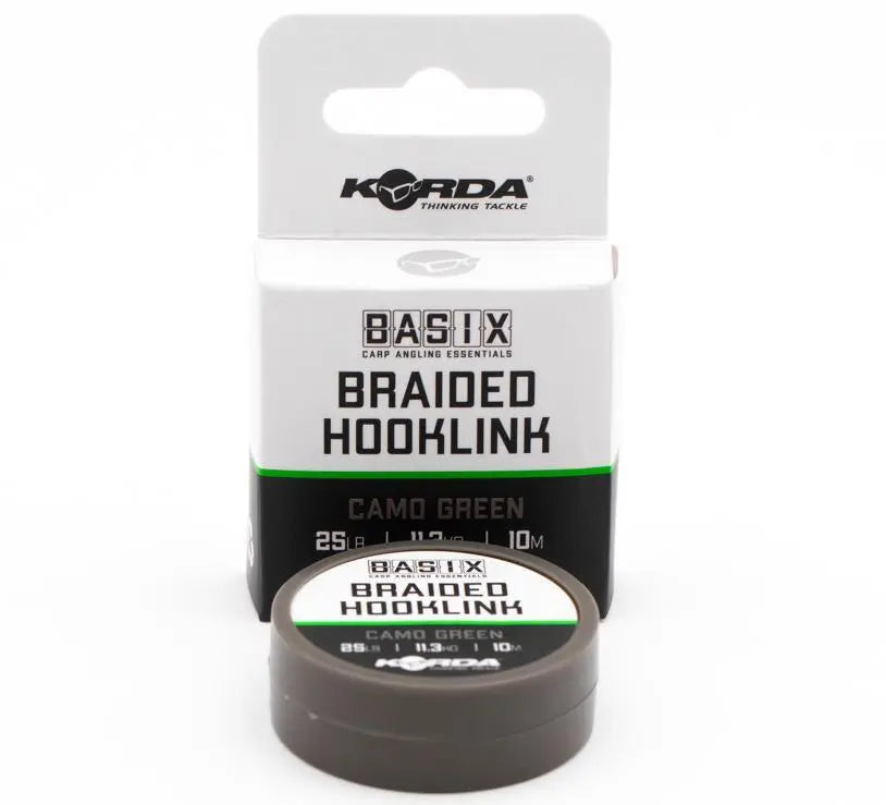 Fir Textil Korda Fir Basix Braided Hooklink 18lb/10m