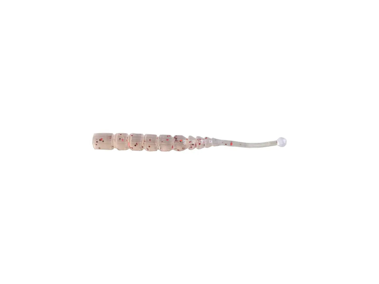 Mustad Naluca Aji Ball Tail 5cm Uv Clear Red Glitter 12buc/Pl