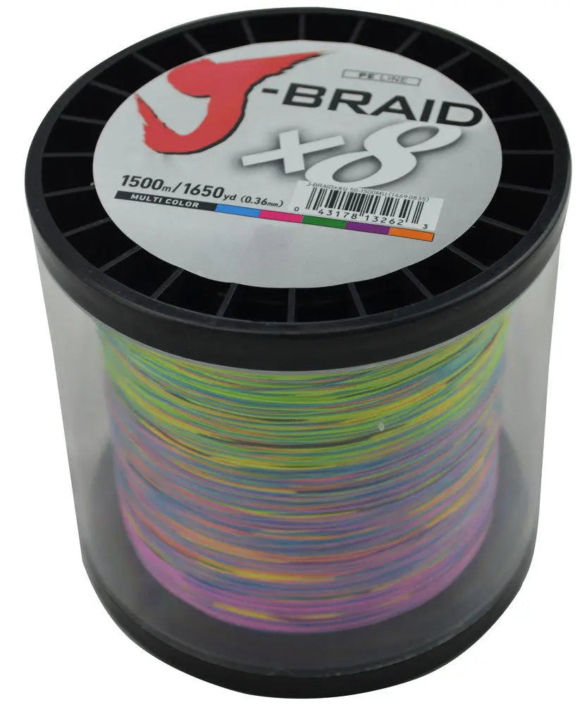 Fir Textil Daiwa Fir J-Braid X8 Multicolor 042mm/46.5kg/1500m