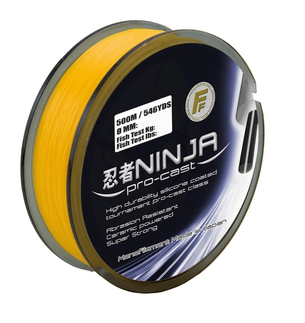 Fir Monofilamnet Lineaeffe Ninja Pro Cast Orange 030mm/11kg/250m