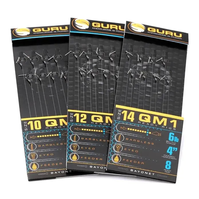Carlige Guru Mont. Bayonets Qm1 Carlig Nr.10 022mm/10cm 8buc/Pl