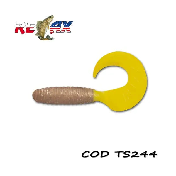 Naluca Soft Relax Twister 9cm Standard Relax (4buc/Plic) : Culoare - Ts244